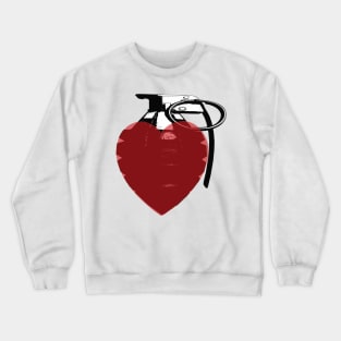 Heart Grenade Crewneck Sweatshirt